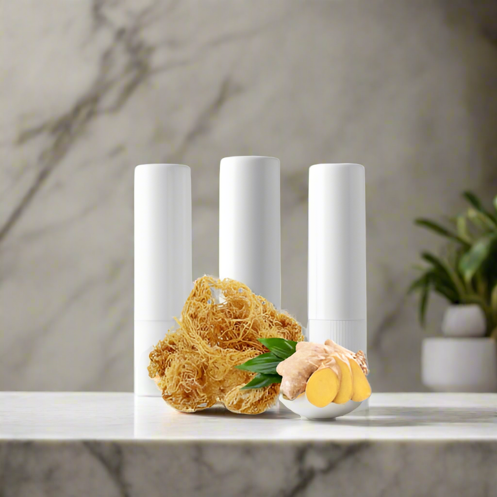 Seamoss Mango Ginger lip balm