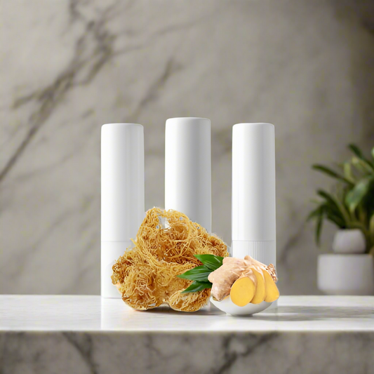 Seamoss Mango Ginger lip balm