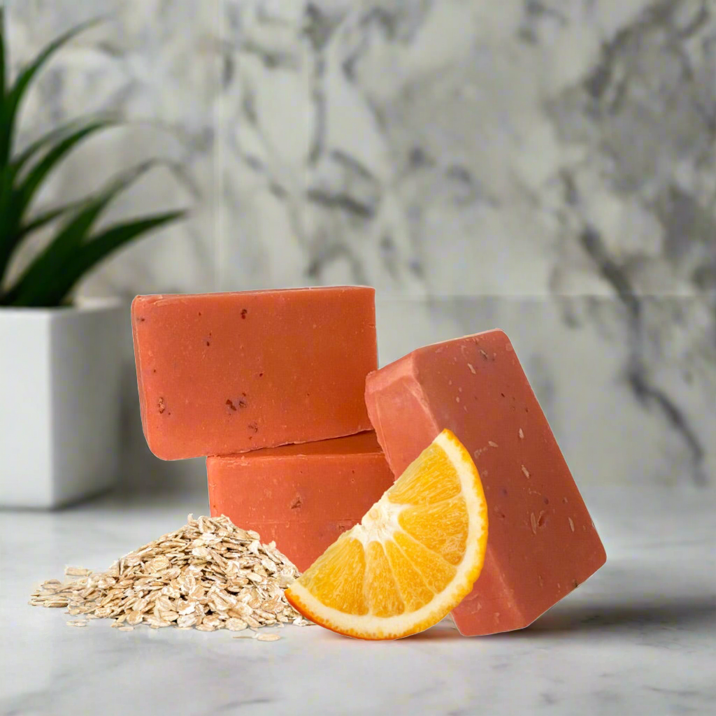 Turmeric Citrus Oatmeal soap