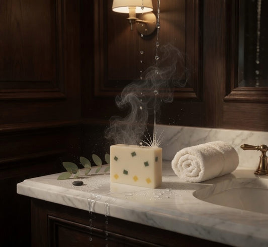 Seamoss lemon vanilla soap